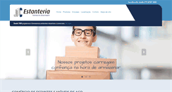 Desktop Screenshot of estanteria.com.br